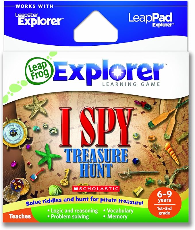 LeapFrog Explorer Scholastic I Spy Treasure Hunt Toys & Games