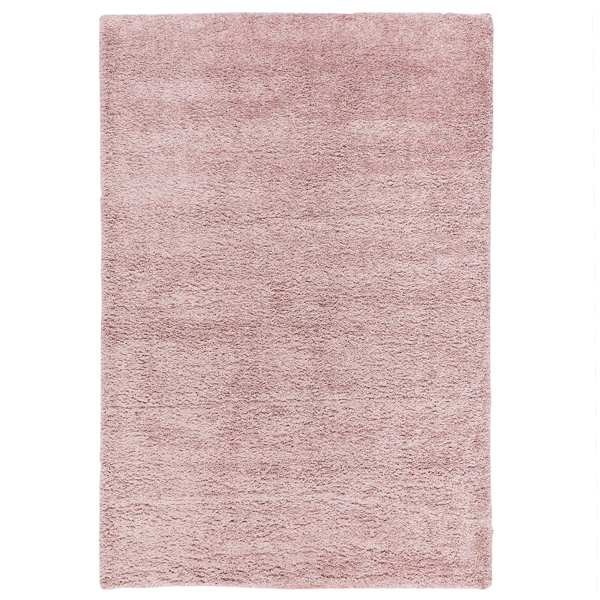 Pergamon Aloha - Tapis Shaggy à Poils Longs - Mélange Vieux Rose - 8 Tailles Disponibles