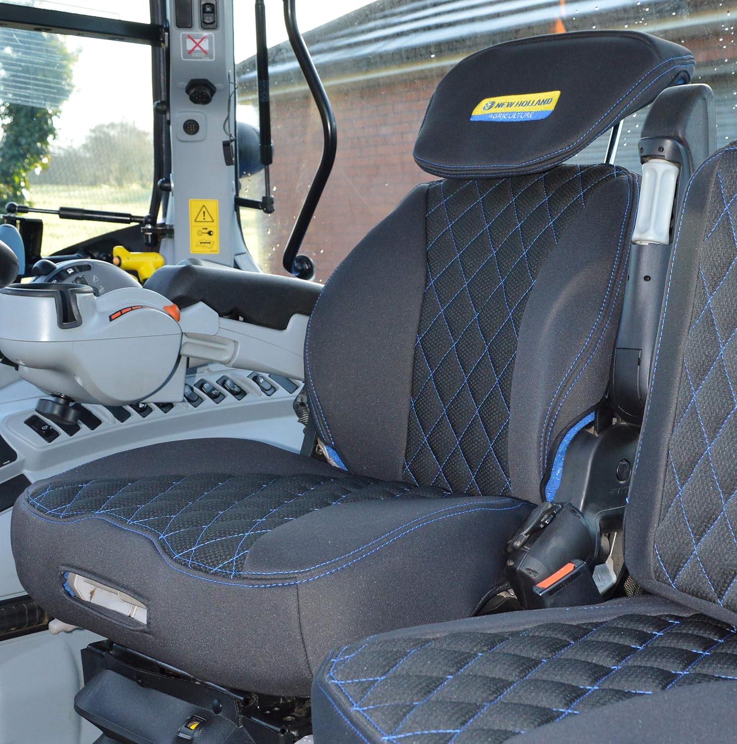 New Holland Tractor Seat Cover to Fit Grammer Maximo Dynamic Driver