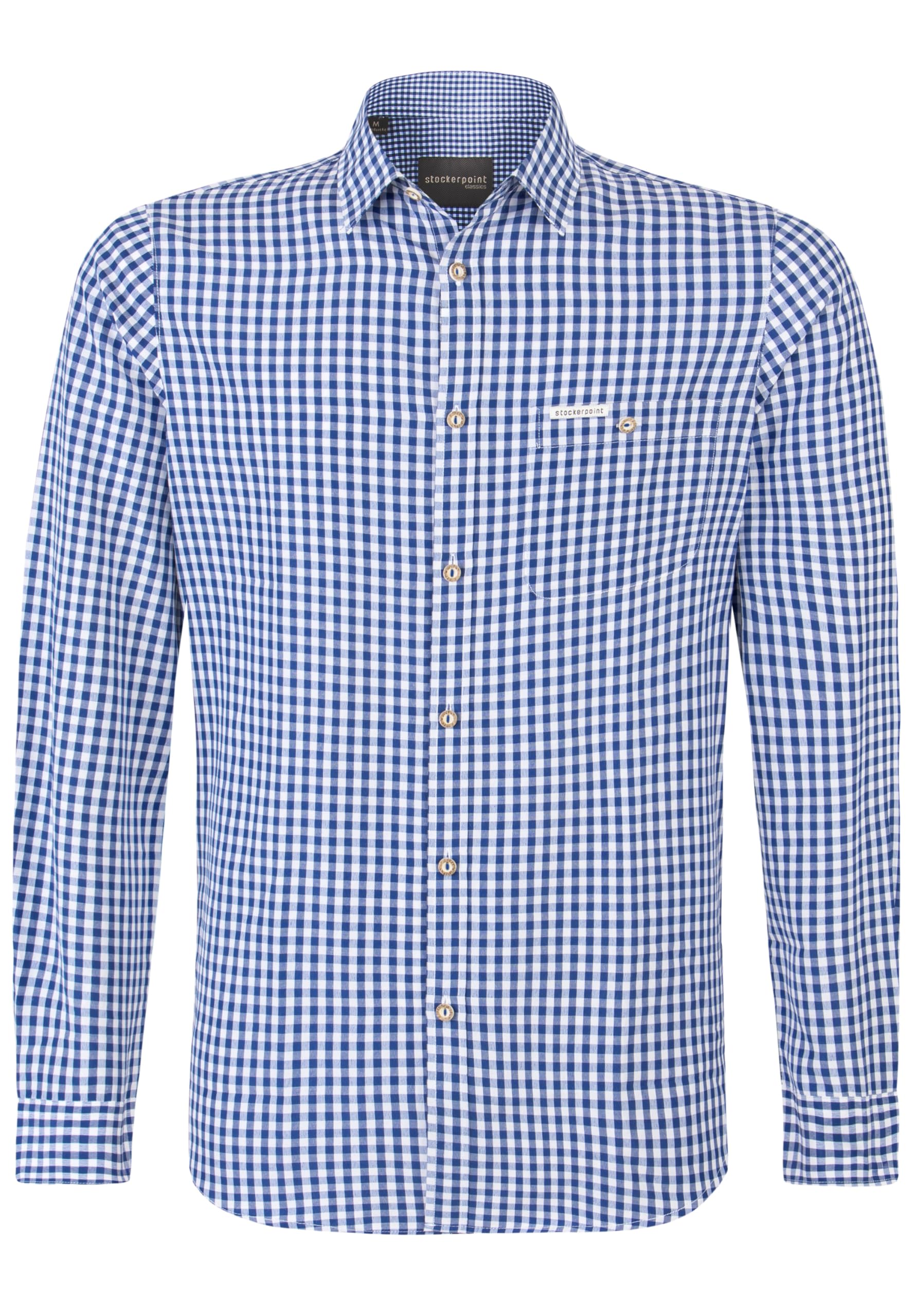 Stockerpoint Herren Trachtenhemd Campos3 I Größe S-4XL I Traditionelles & modernes Design I Atmungsaktiv & pflegeleicht I Hochwertige Verarbeitung I Perfekt für Trachten & Festlichkeiten