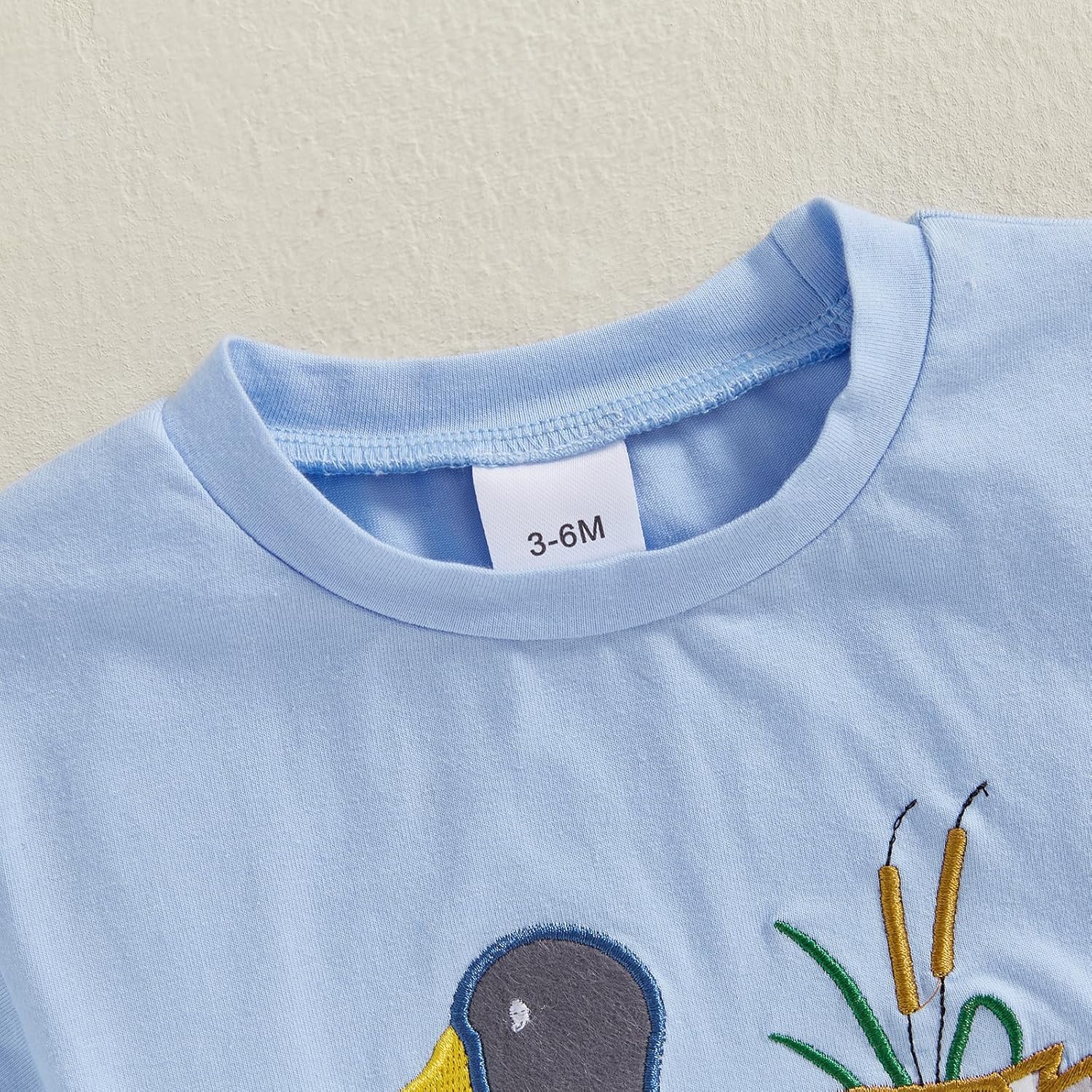 Toddler Baby Boy Hunting Outfit Summer Short Sleeve Mallard Duck T-shirt Checkered Plaid Shorts Two Piece Clothes - Image 4