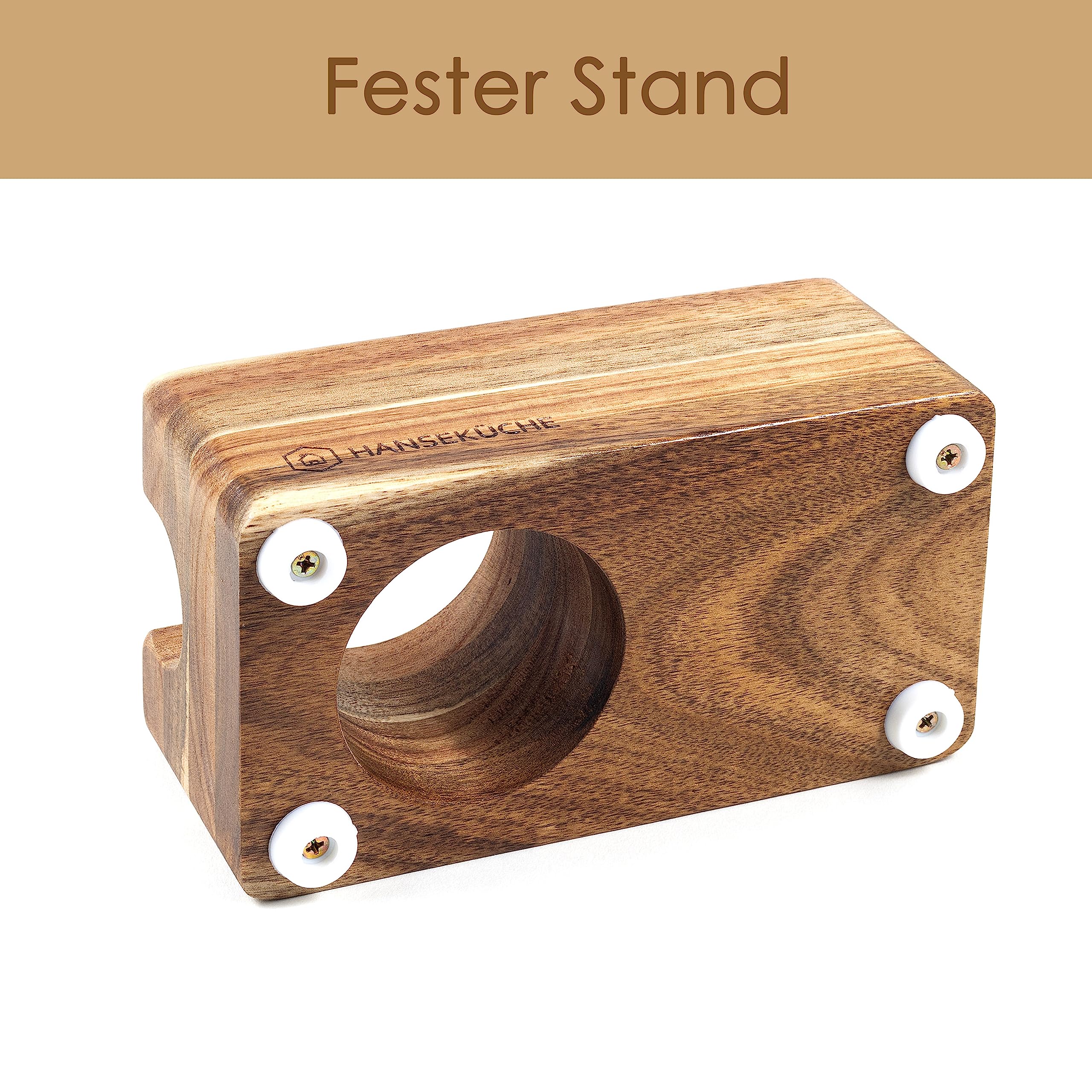 Hanseküche Récipient à Taper En Bois - Récipient Durable Pour Porte