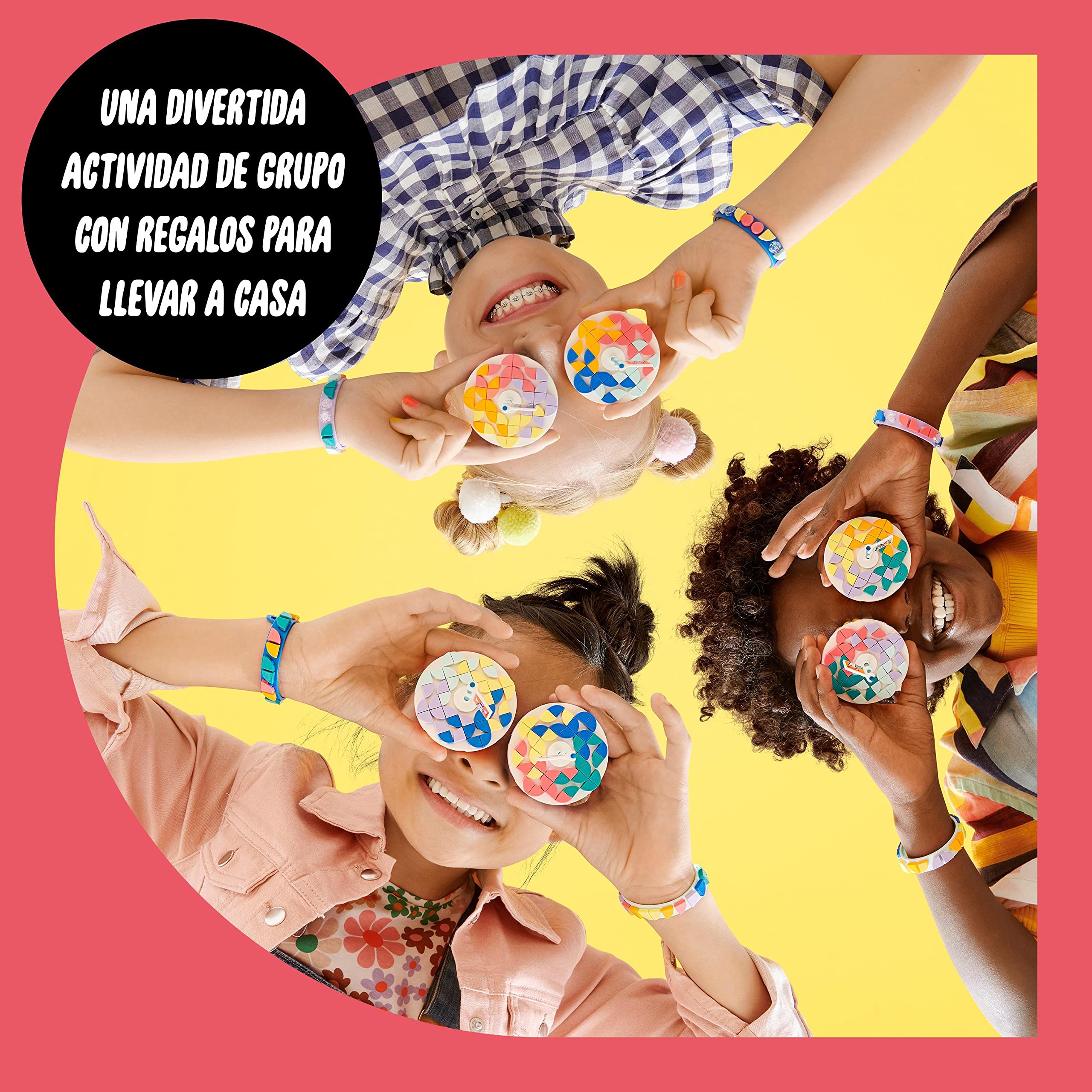 LEGO 41806 Dots Kit de Fiesta Definitivo, Juguete de Construcción con Cupcakes, Pulseras y Pegatinas para Fiestas Infantiles, Detalles de Cumpleaños para Niñas y Niños