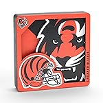 YouTheFan NFL Cincinnati Bengals 3D Logo Series Magnets