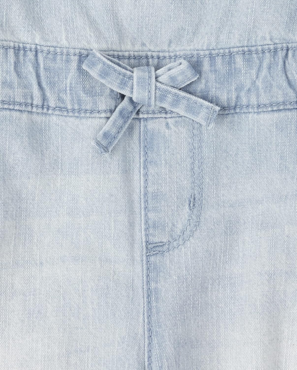 The Children's Place baby-girls And Toddler Girls Denim Shortalls - Image 3