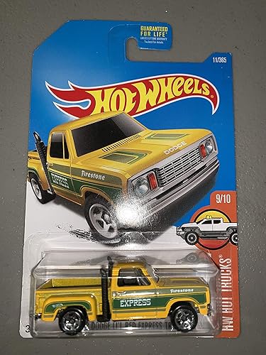 Hot Wheels, 2017HW caliente camiones, 1978Dodge Li 'l rojo Express Truck Amarillo 11365