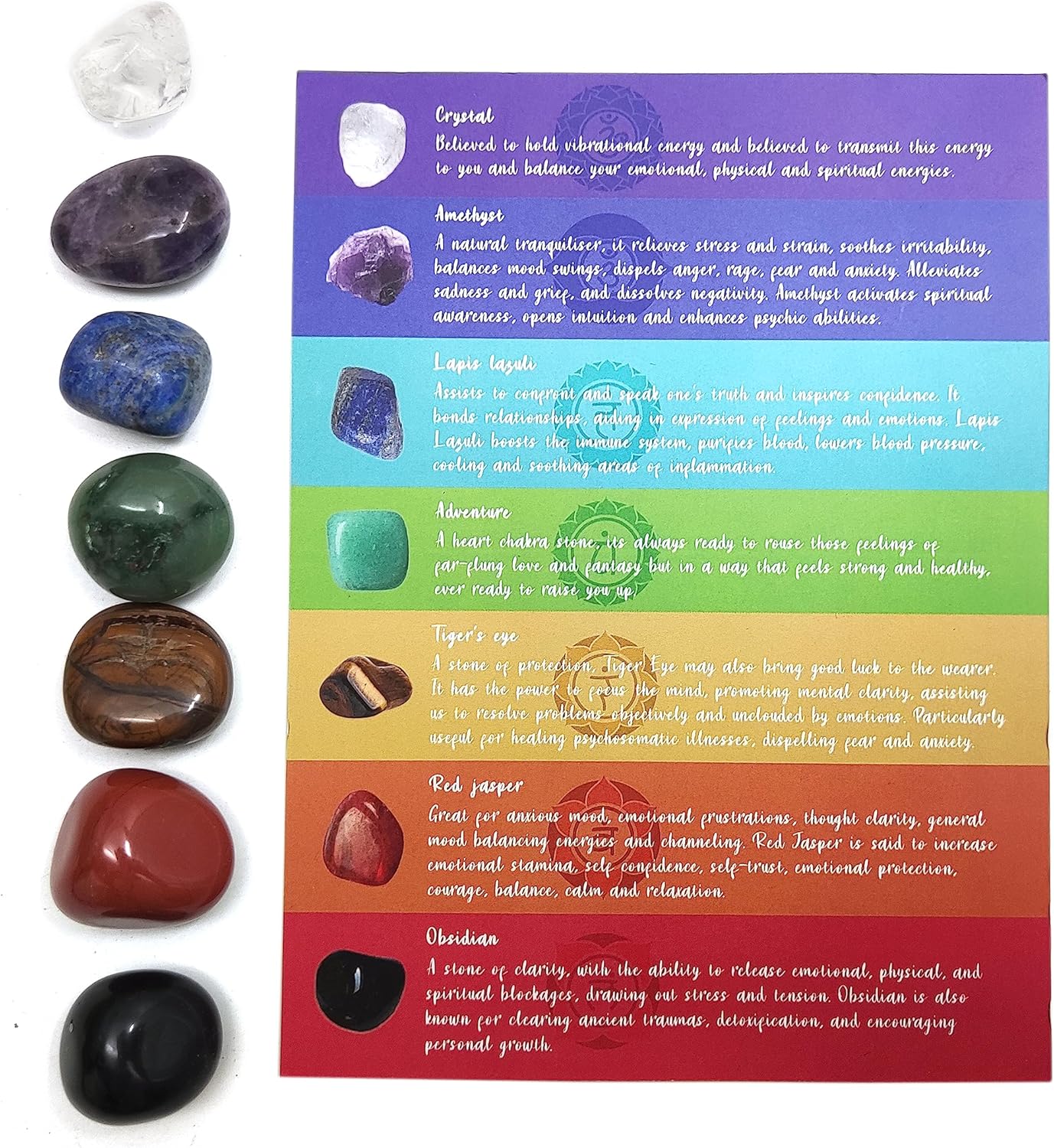 Chakra Healing Gemstones Bath Bombs. 15 Essential Oil Bath Bombs. Real Chakra Stones Bath Bombs for Adults. Perfect for Yoga Lovers. Meditation, Balancing, Positive Energy, Sleep, Reiki & Yoga Lovers - Image 6
