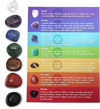Chakra Healing Gemstones Bath Bombs. 15 Essential Oil Bath Bombs. Real Chakra Stones Bath Bombs for Adults. Perfect for Yoga Lovers. Meditation, Balancing, Positive Energy, Sleep, Reiki & Yoga Lovers