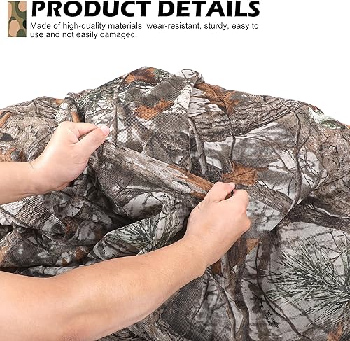 Miniatura 4 de Adnee Red de camuflaje de caza, red de camuflaje, persianas de tierra de camuflaje, red de malla para caza, tiro, decoración de fiesta, fotografía,
