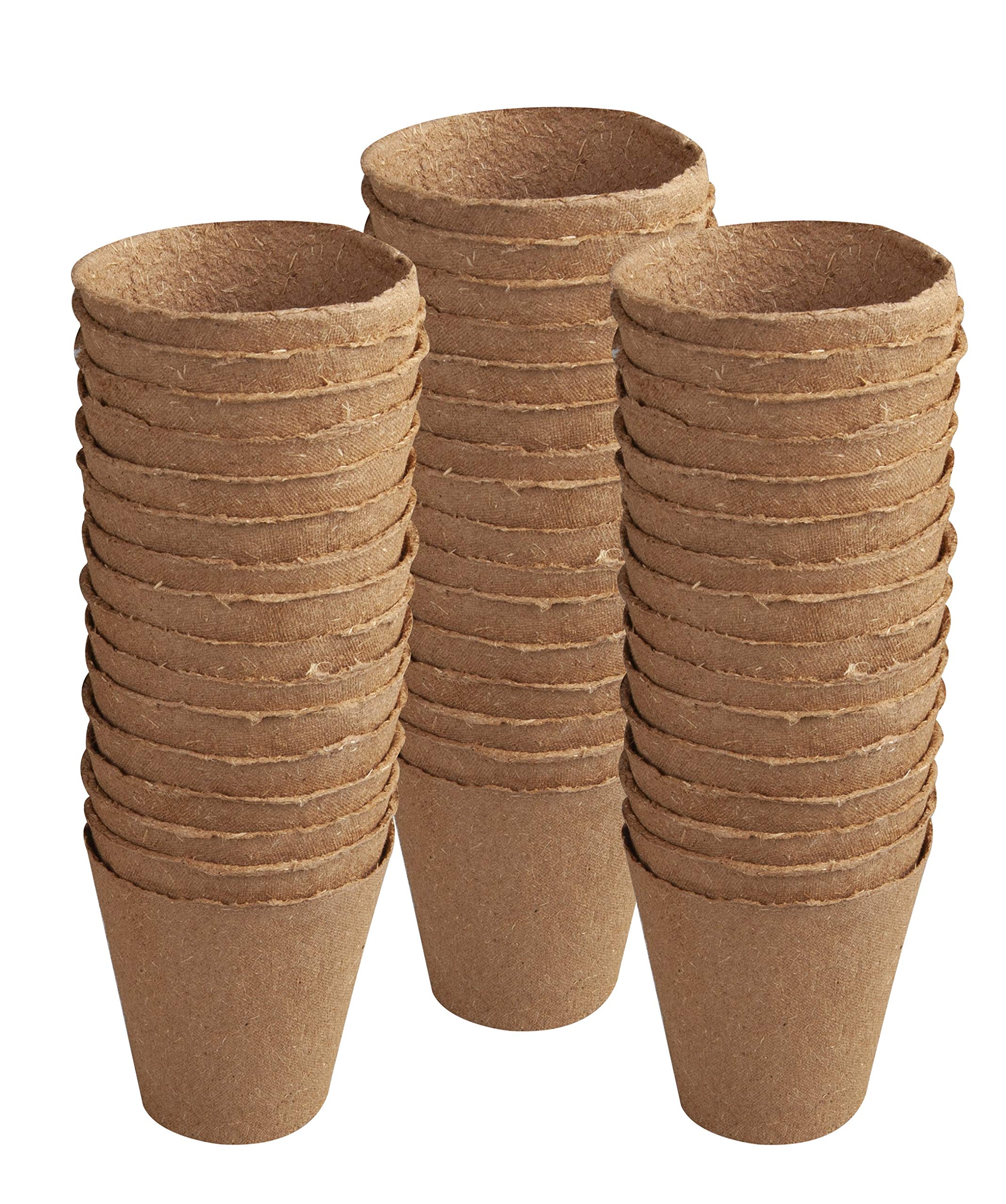 Lot de 48 Pots de Culture Ronds de 8 cm