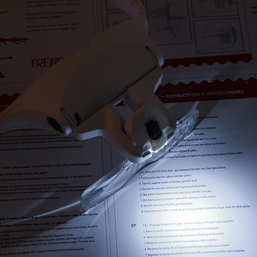 Miniatura 7 de Lupa de diadema LED iluminada cabeza lupa 1.0X1.5X2.0X2.5X3.5X