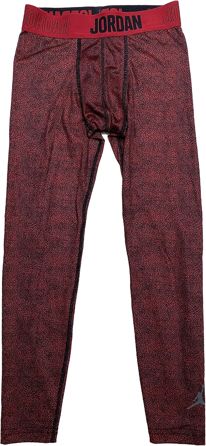 Jordan Little Boys Fri Fit Compression Tights (Red(3956-R78)/Black, 7 Years)