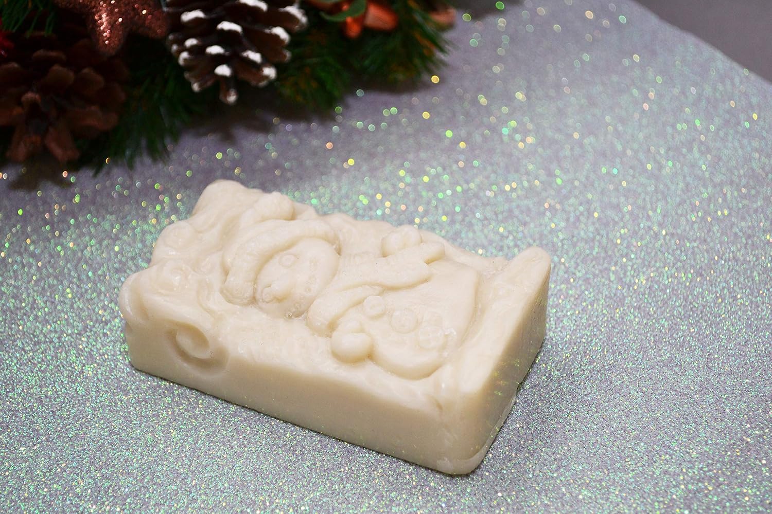 Snowman Silicone Mold for SOAP Making, Crafting Tool