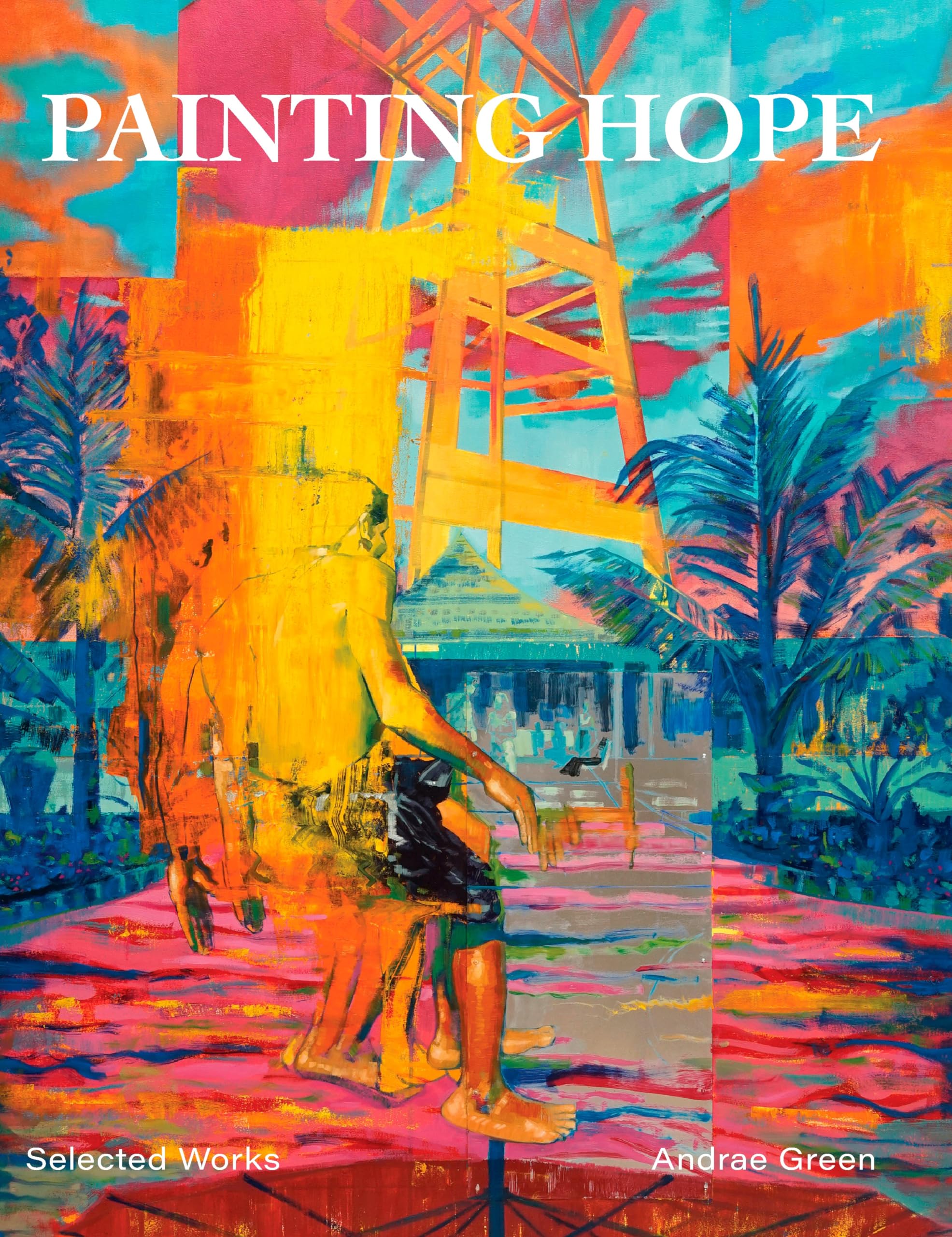 Painting Hope de Andrae Green, l'album d'art de prestige aux toiles contemporaines