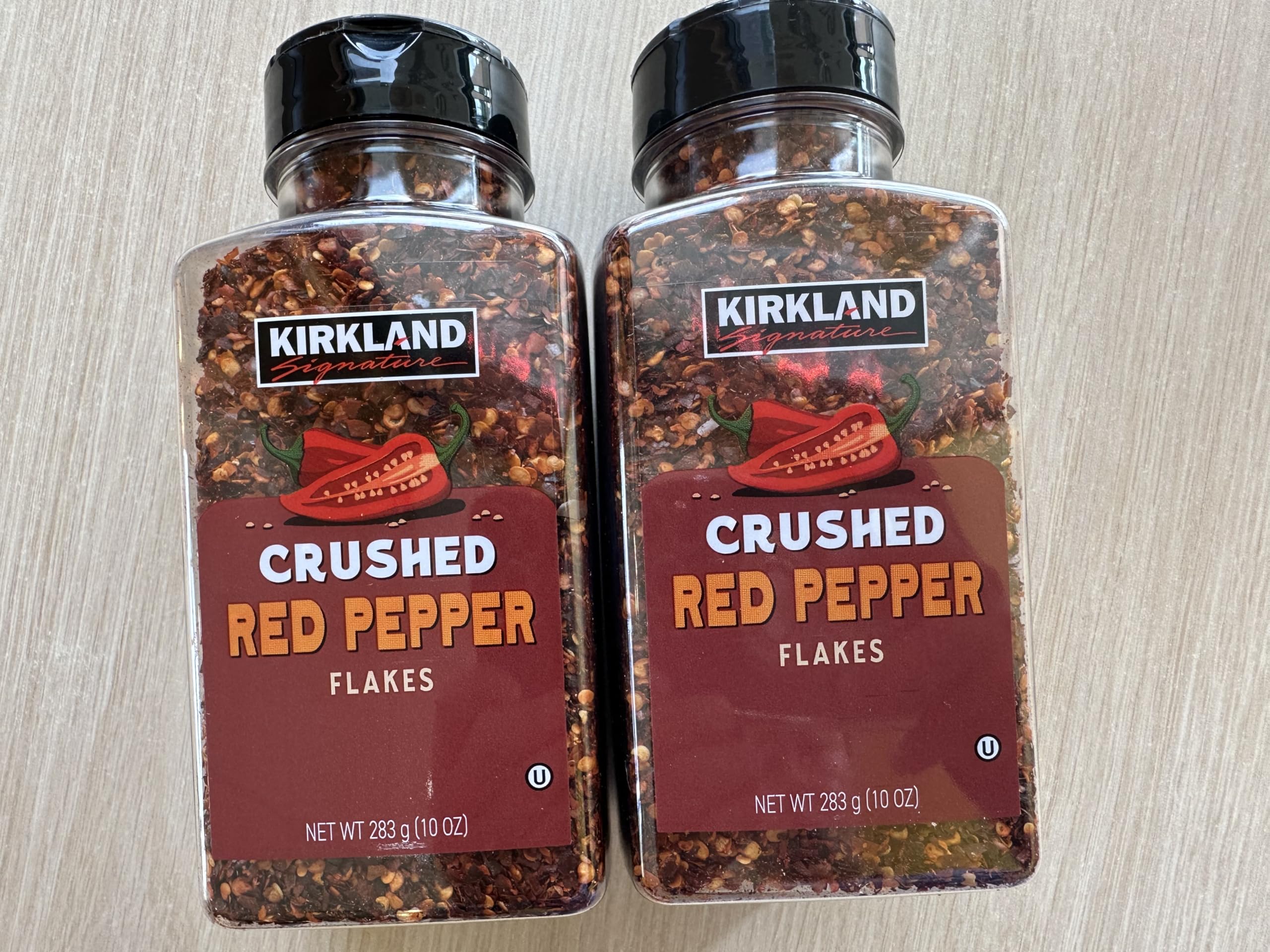 Kirkland Signature Spicy Seasoning, 2pack Kirkland Signature Crushed Red Pepper 10 oz