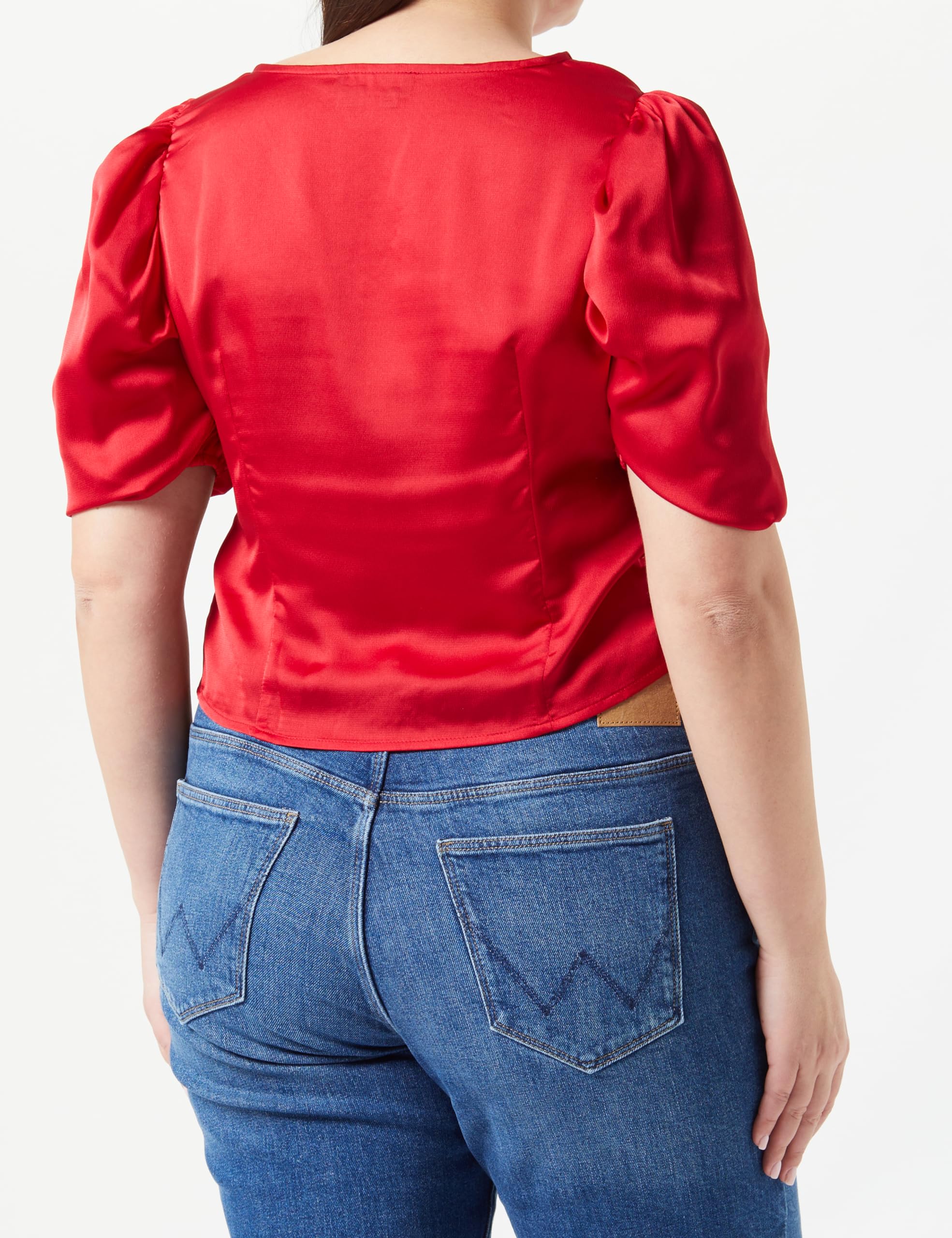 faina Top drapeado para Mujer
