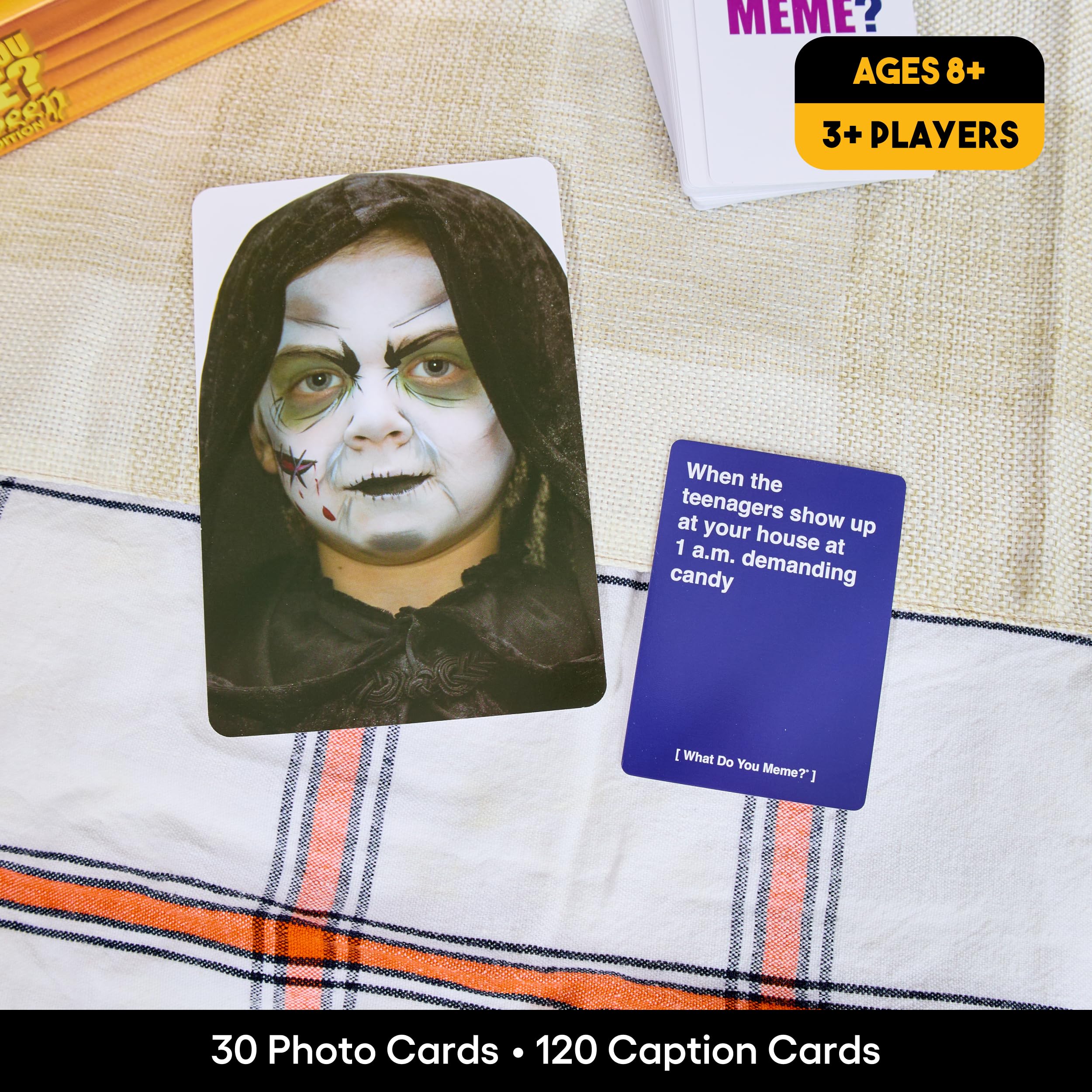 WHAT DO YOU MEME? Designed to be Added to Core Game: Halloween Expansion Pack