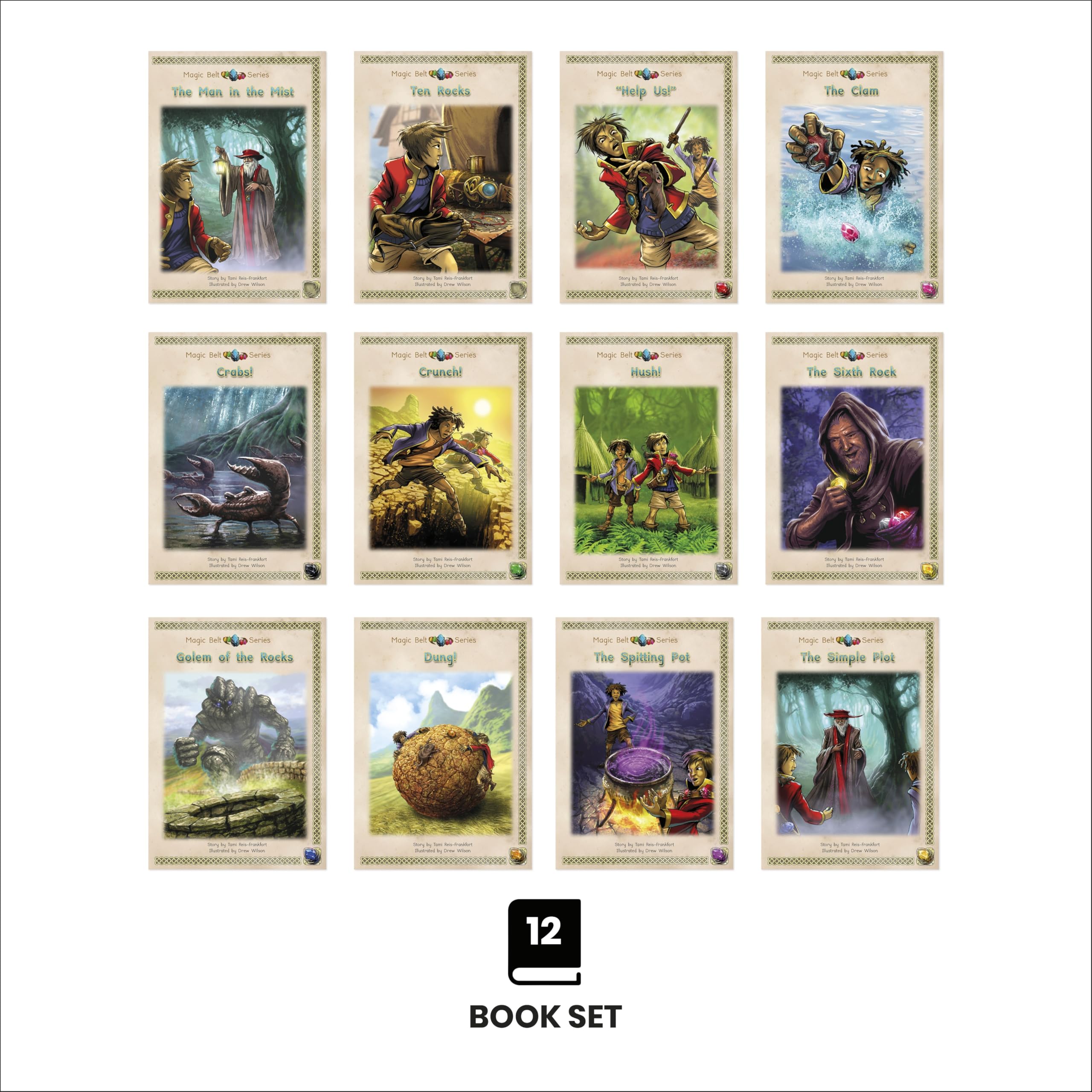 Phonic Books Magic Belt: Adjacent consonants and consonant digraphs, suffixes -ed and -ing