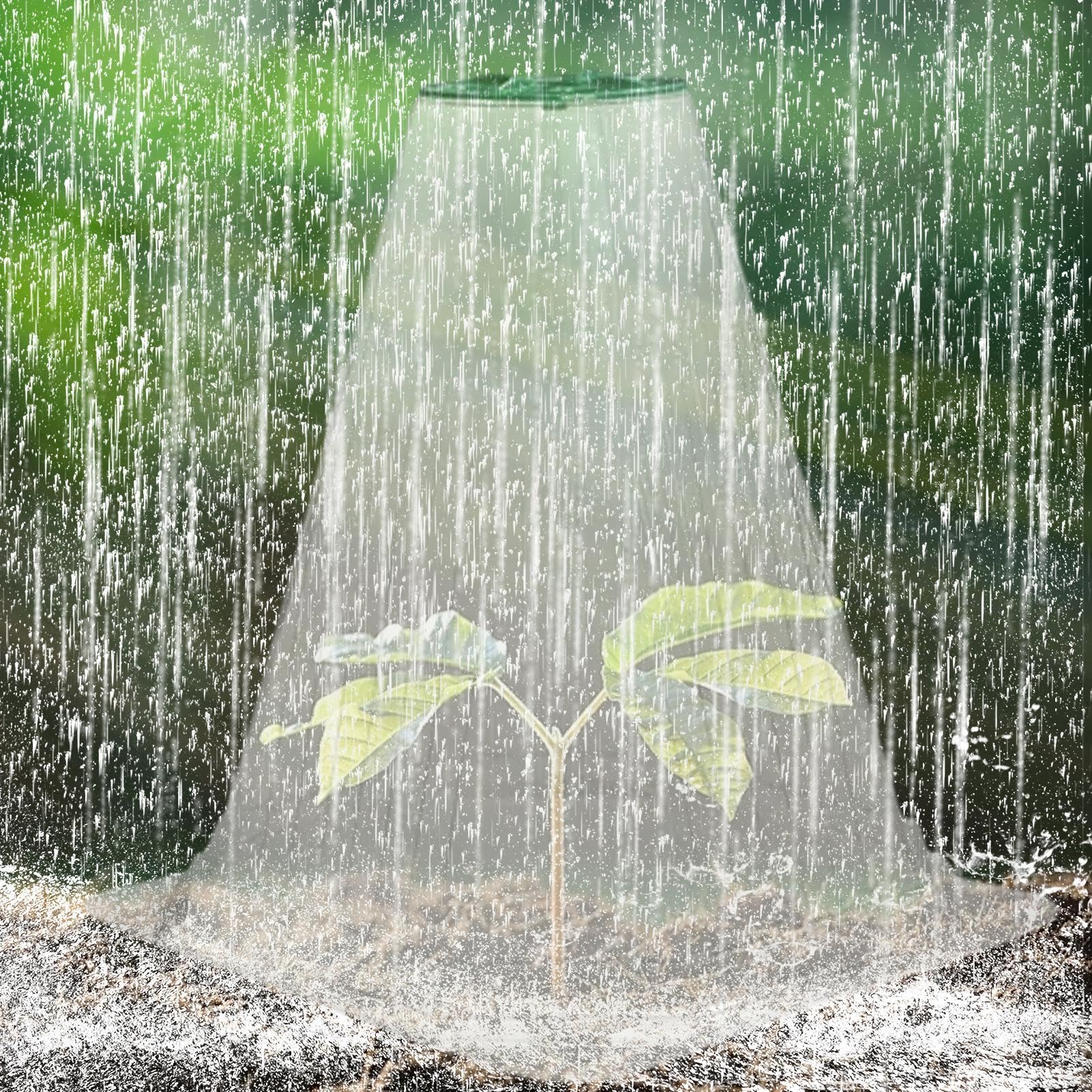 10 Stück Pflanzenhut, 16.8 X 17.8 X 19cm Pflanzhut Kunststoff, Blumen Schutzglocken, Pflanzenhut Schutz Vor Schnecken, Schneckenschutz Frostschutz, Pflanzenabdeckung Tiersichere Pflanzenglocke