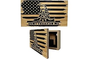 Dont Tread On Me American Flag Hidden Gun Storage