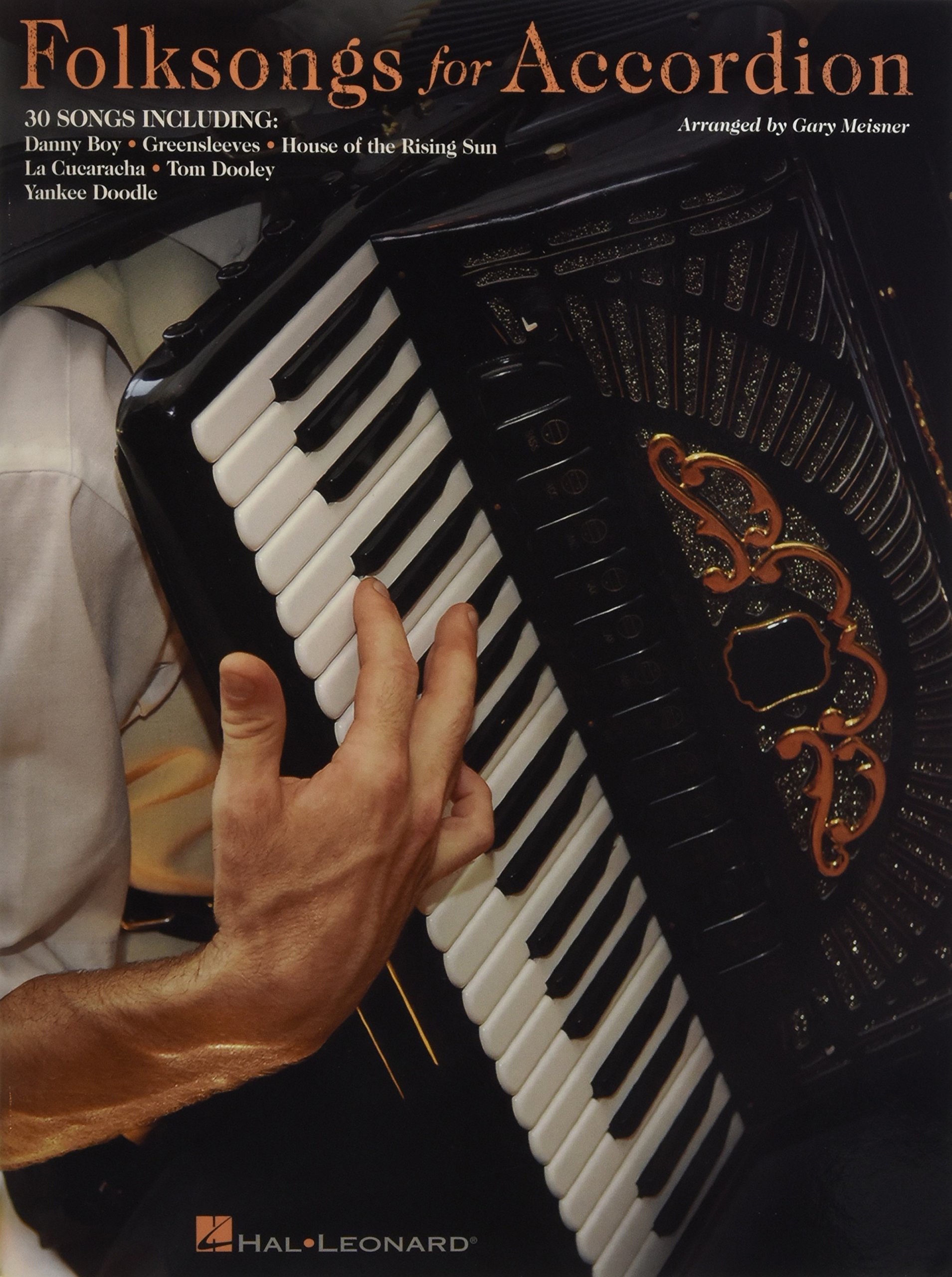 Folksongs for Accordion Songbook | 30 Traditional Folk Tunes Arranged for Accordion Solo | Accordion Sheet Music Book for All Skill Levels | Classic Folk Melodies for Accordion Players