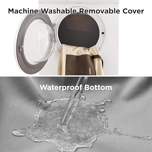 Miniatura 3 de Lesure Asiento de automóvil para perros pequeños - Asiento elevador para perros pequeños con bolsillos de almacenamiento y correa de seguridad con