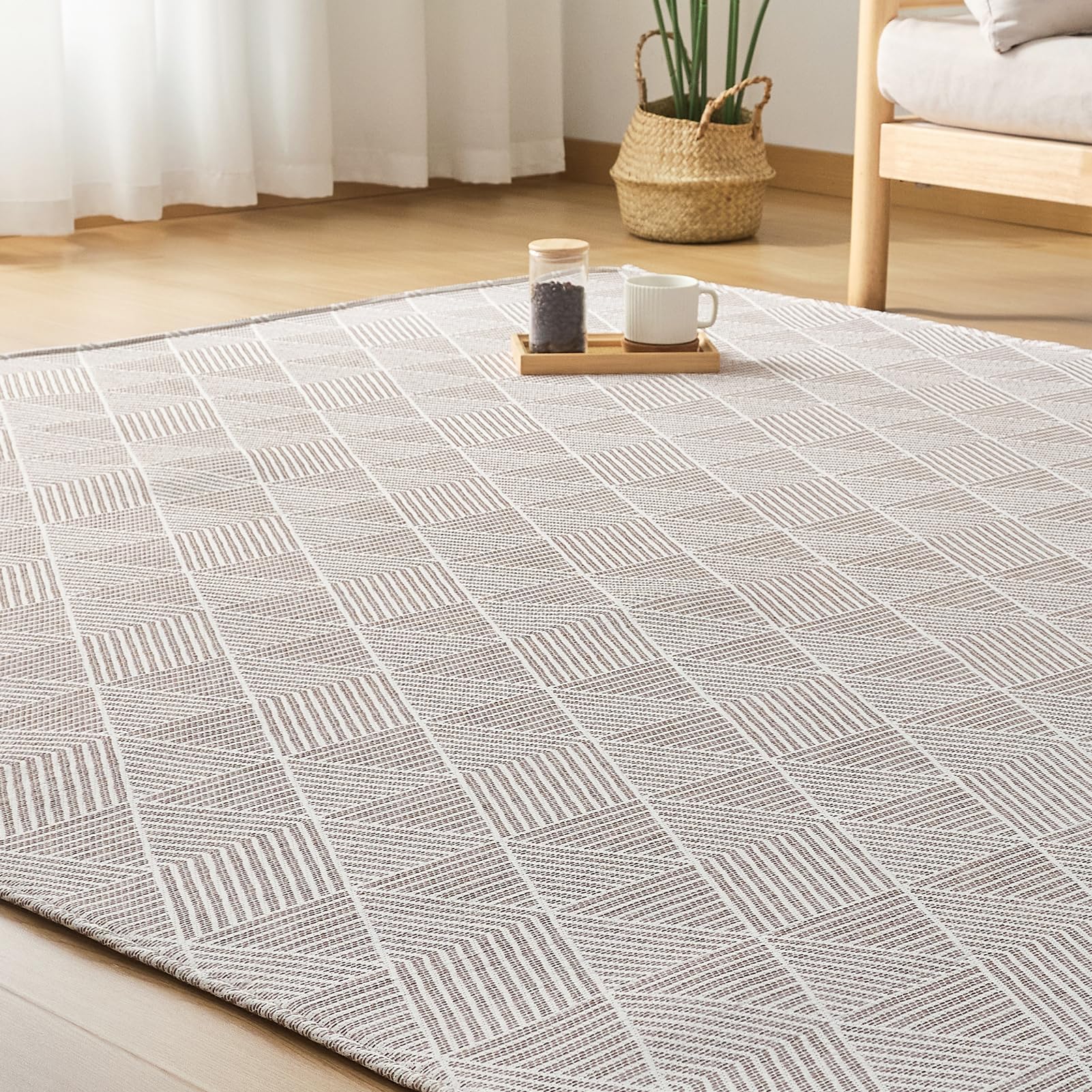 Amazon | OIGAE ラグ カーペット 春 夏 190x240cm 3畳 ラグマット