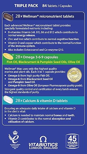 Miniatura 2 de Wellman Max Cápsulas - Paquete de 84