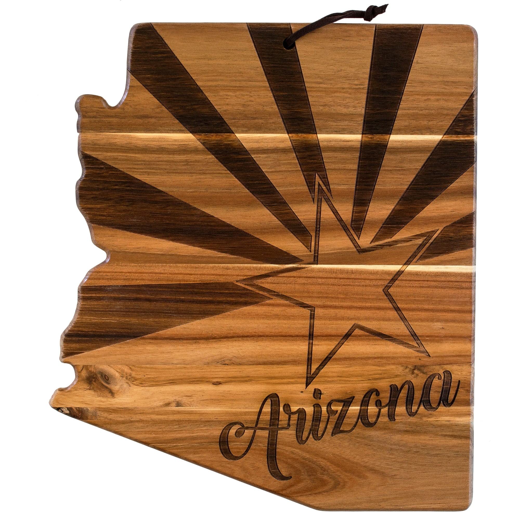 Totally Bamboo Arizona State Shaped Cutting Board