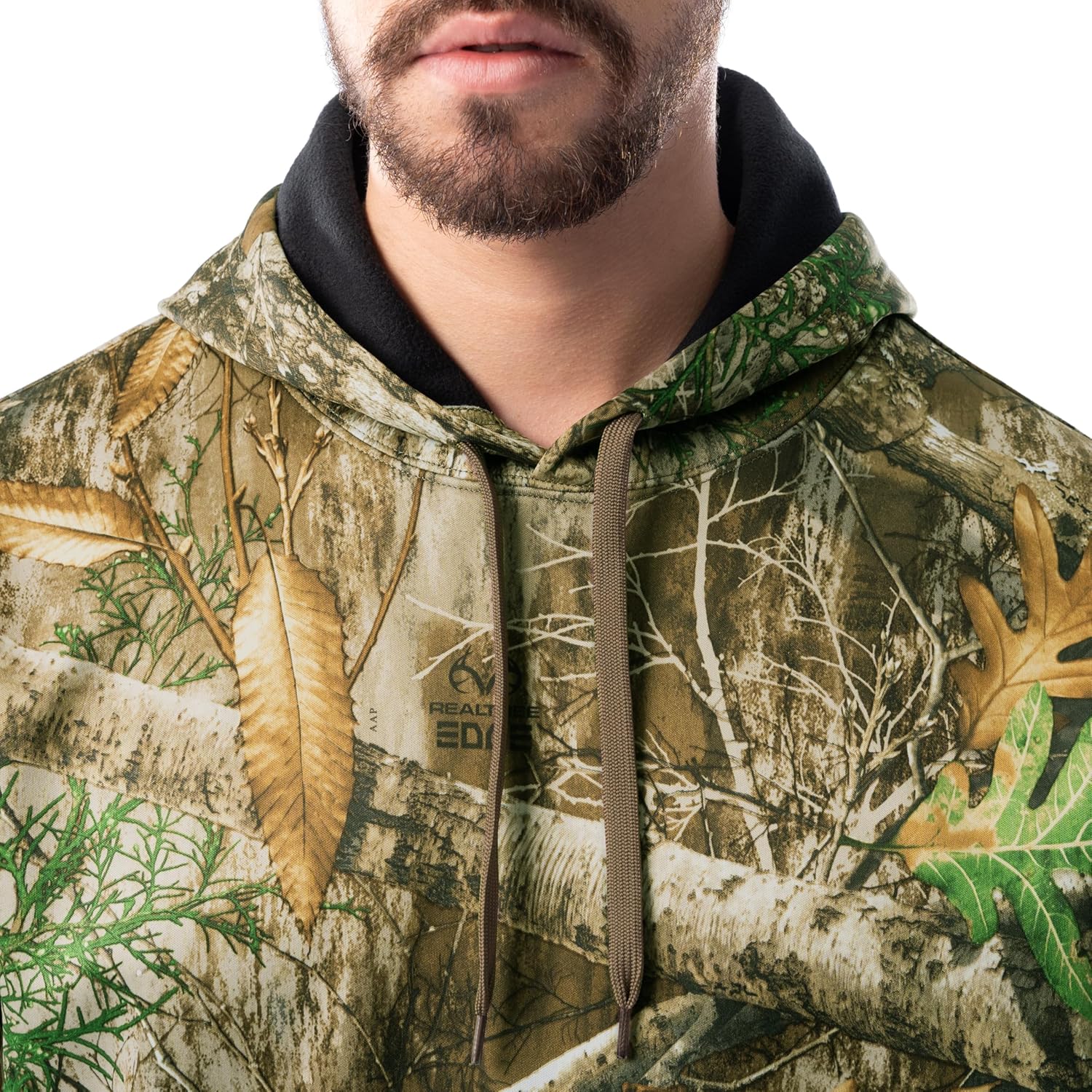 Realtree mens Performance Hooded Fleece Sweatshirt - Image 3