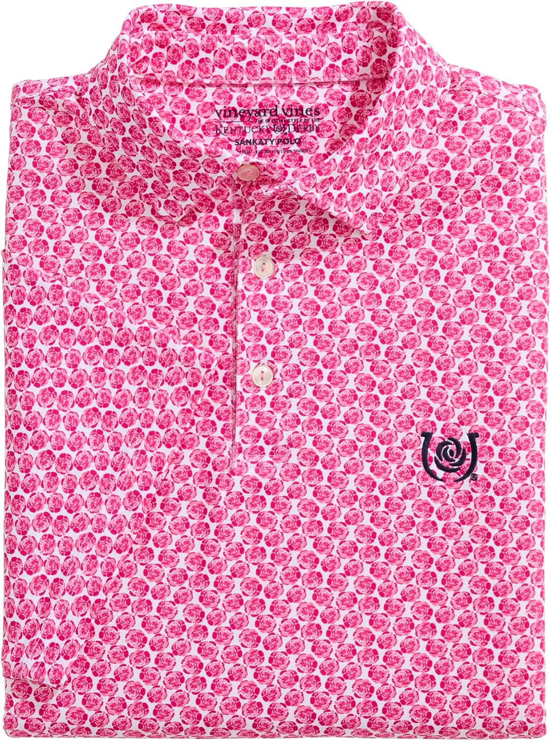 Vineyard Vines Men's Kentucky Derby Printed Sankaty Polo