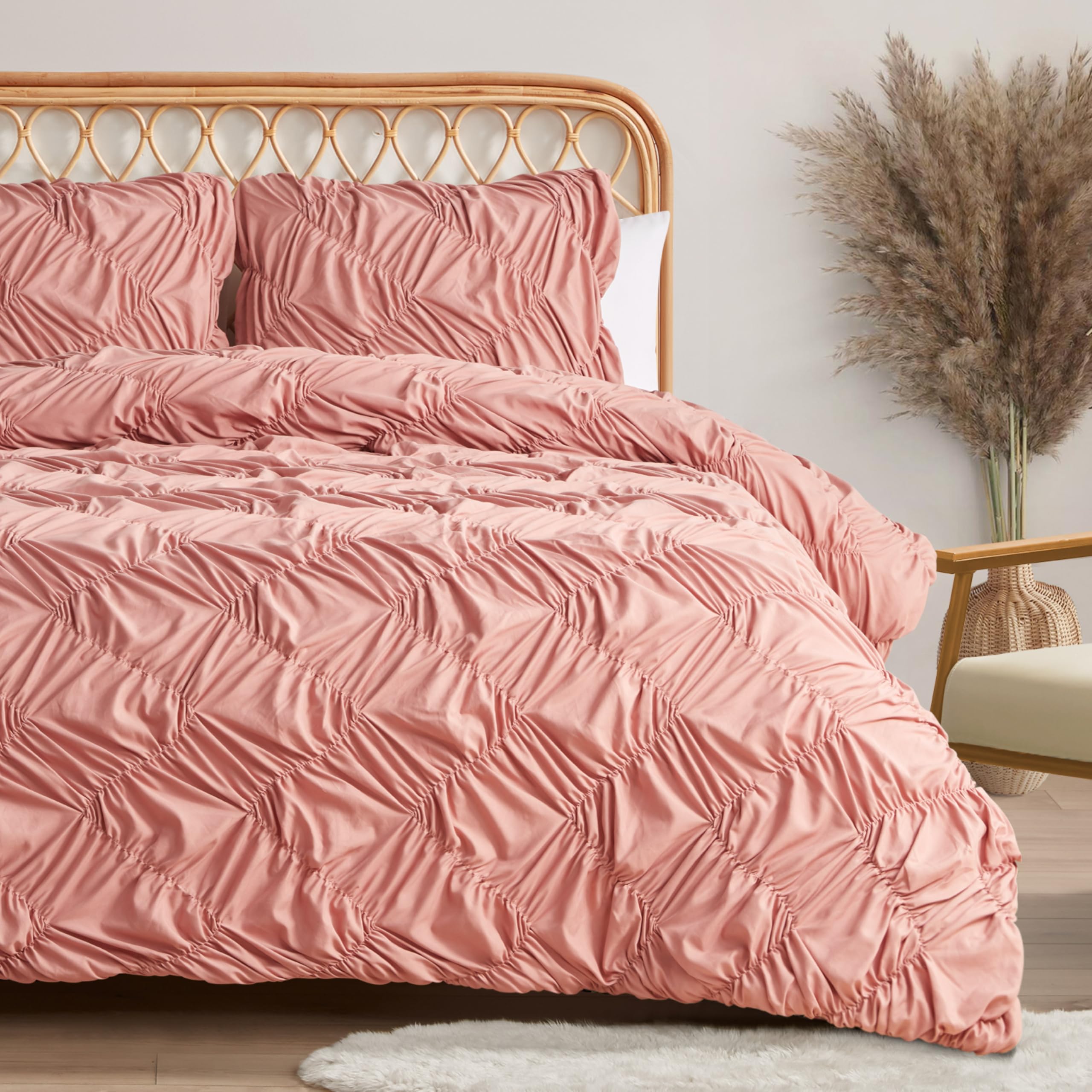 Parure de lit Rose Antique Jessica Simpson pour une chambre cosy en lit simple