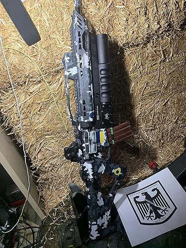 Miniatura 6 de Black Sheep AG USMC MarpatDigital Camouflage Stencil para Cerakote Gunkote Duracoat Avery máscara de pintura adhesiva vinilo amarillo de alto calor