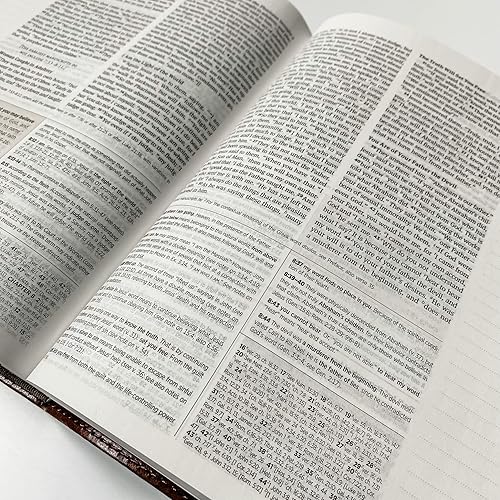 Miniatura 7 de Hand Lettered and Laser Engraved ESV Journaling Study Bible, Personalized Gift, Custom Name Engraving Available