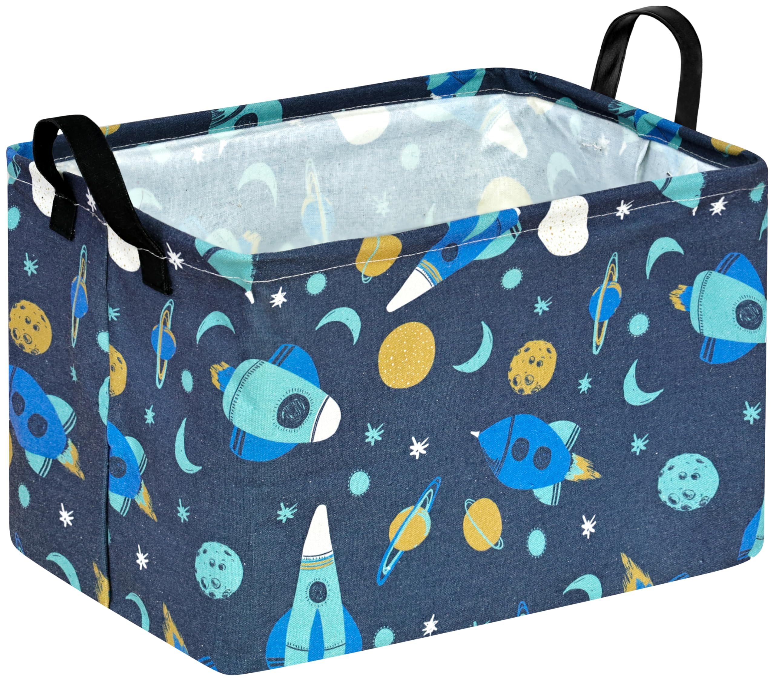 Baby Waterproof Storage Basket Toys Organizer Nursery Bins for Women Kids Hamper for Organizing Home/Dorm/Kitchen/Pet/Office/Closet/Shelf/Room Decor