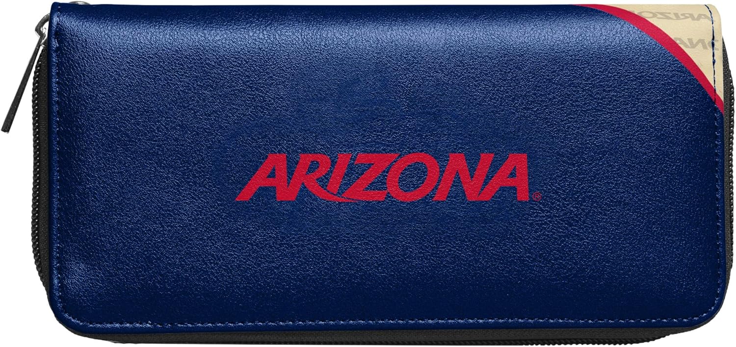 Littlearth NCAA Florida State Seminoles Curve Zip Organizer, Team Color, 8" x 4" x 1" - Image 2