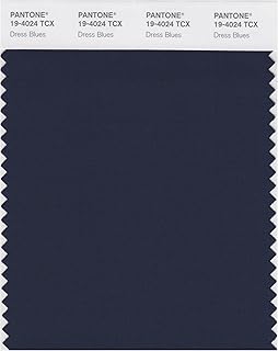 PANTONE Smart 19-4024X Color Swatch Card, Dress Blues