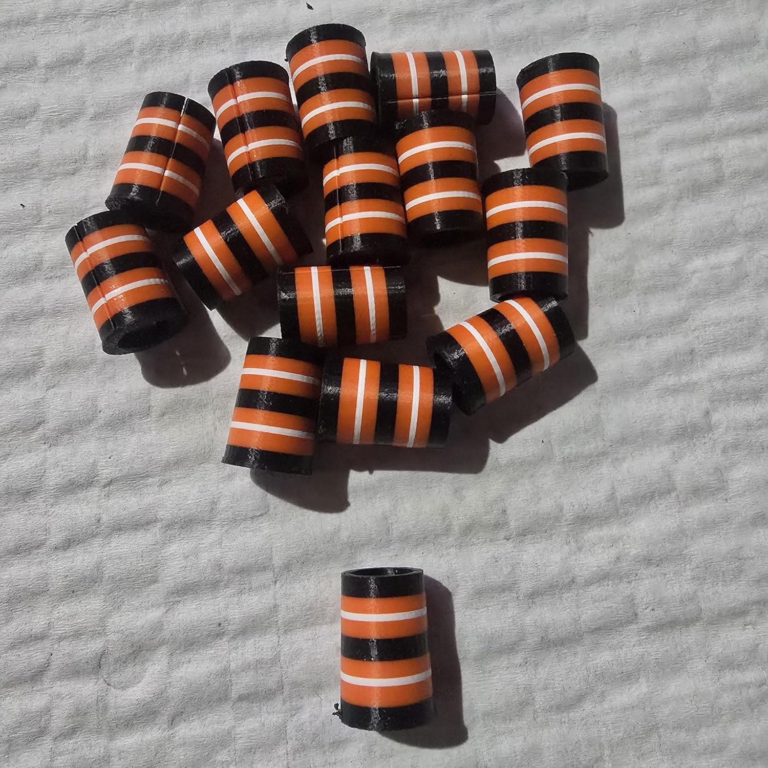 Split Golf Ferrules Kit with Epoxy and Clamp, Easy Install No Clubhead Removal, 15 Ferrules with Fine and Coarse Grit, Multiple Color Options