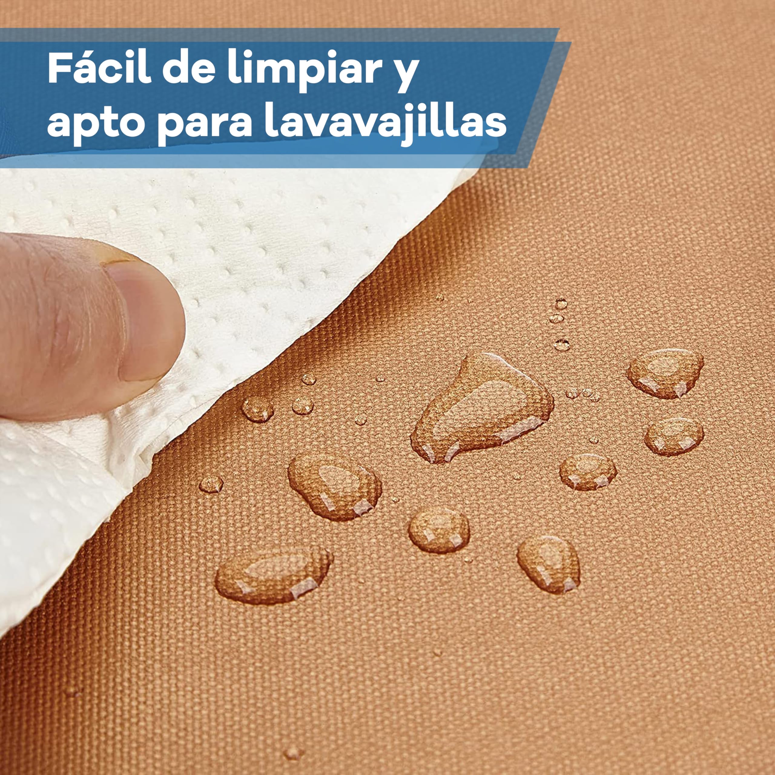 NetroxHome® - Papel de Horno Reutilizable y Salvamanteles (Set de 8) para Horno y Grill - Resistente al Calor y Antiadherente - 100% Respetuoso con los Alimentos - Rejilla para Grill (36x42 cm)