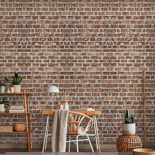 Miniatura 13 de artgeist Papel tapiz de cemento sintético de 19 x 394 pulgadas, efecto 3D, autoadhesivo, adhesivo, adhesivo, adhesivo, adhesivo, adhesivo, #10