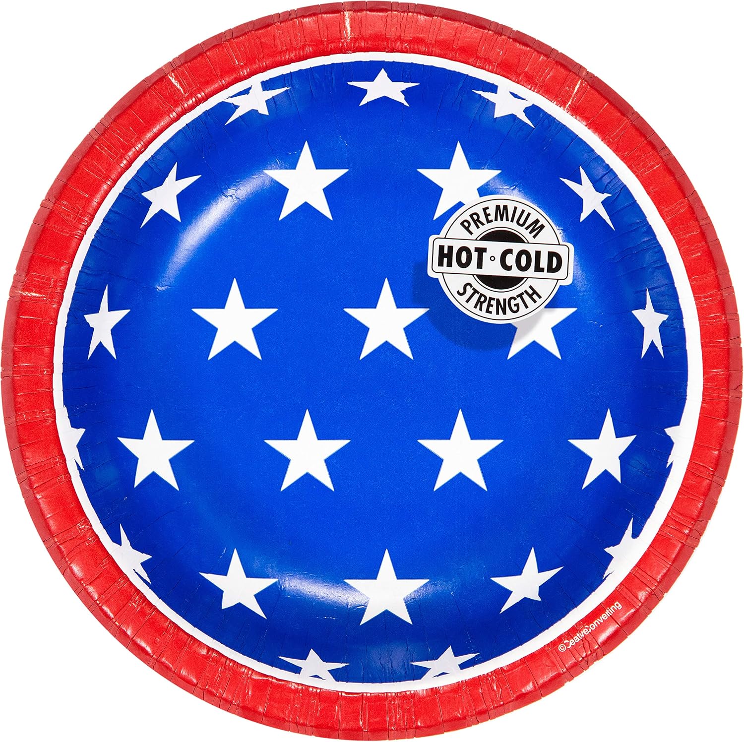 Creative Converting 319424 Stripes Paper Bowls, 20 oz.