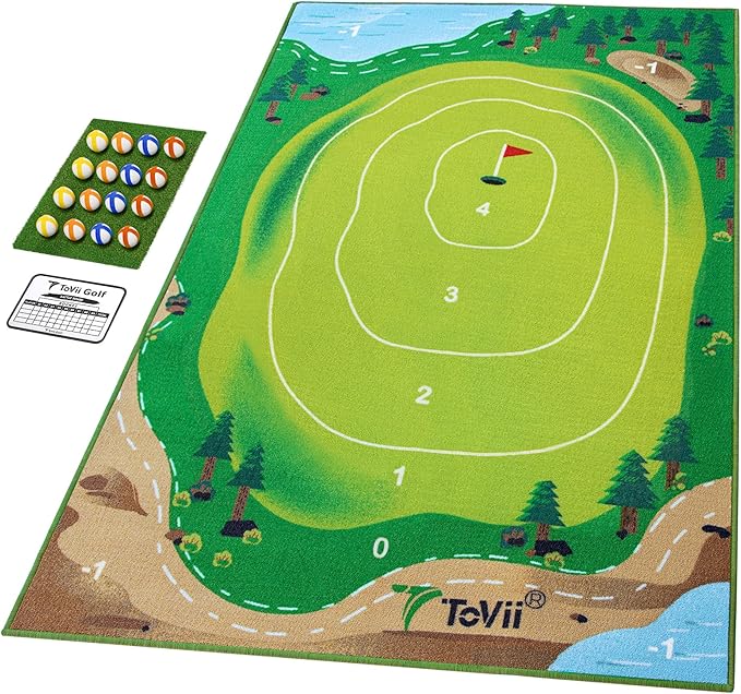 ToVii Golf Chipping Game Indoor Outdoor Golf Games for