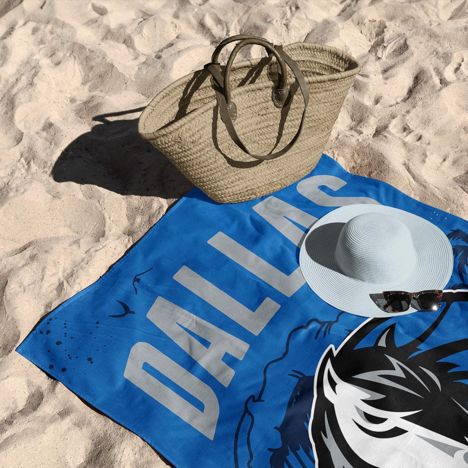 Northwest NBA Dallas Mavericks Beach Towel, 30" x 60", Tide