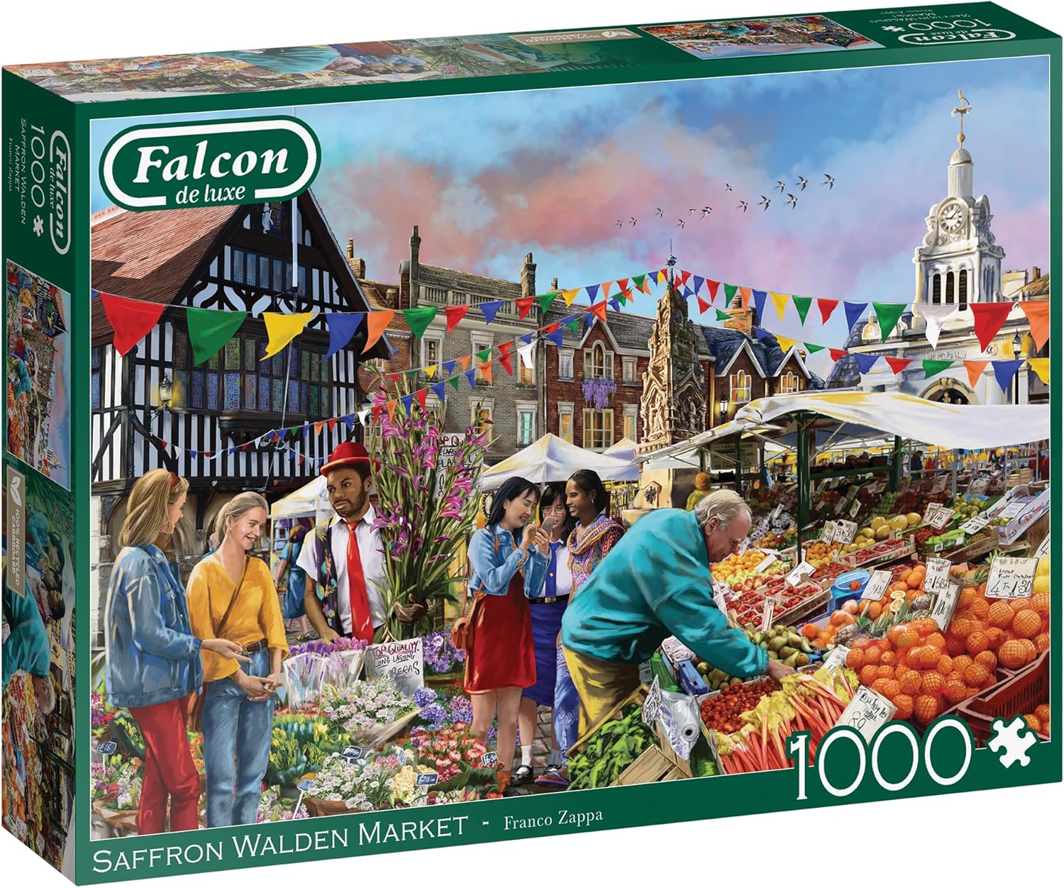 Jumbo Falcon de Luxe Saffron Walden Market 1000Piece