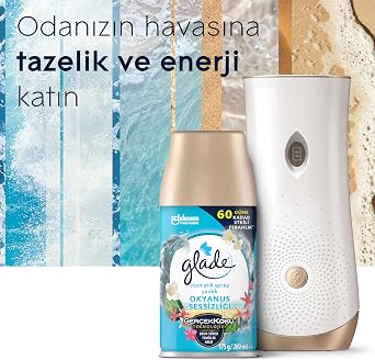 Glade Automatic Spray Device & Replacement Ocean Refreshment Spray 269 mL
