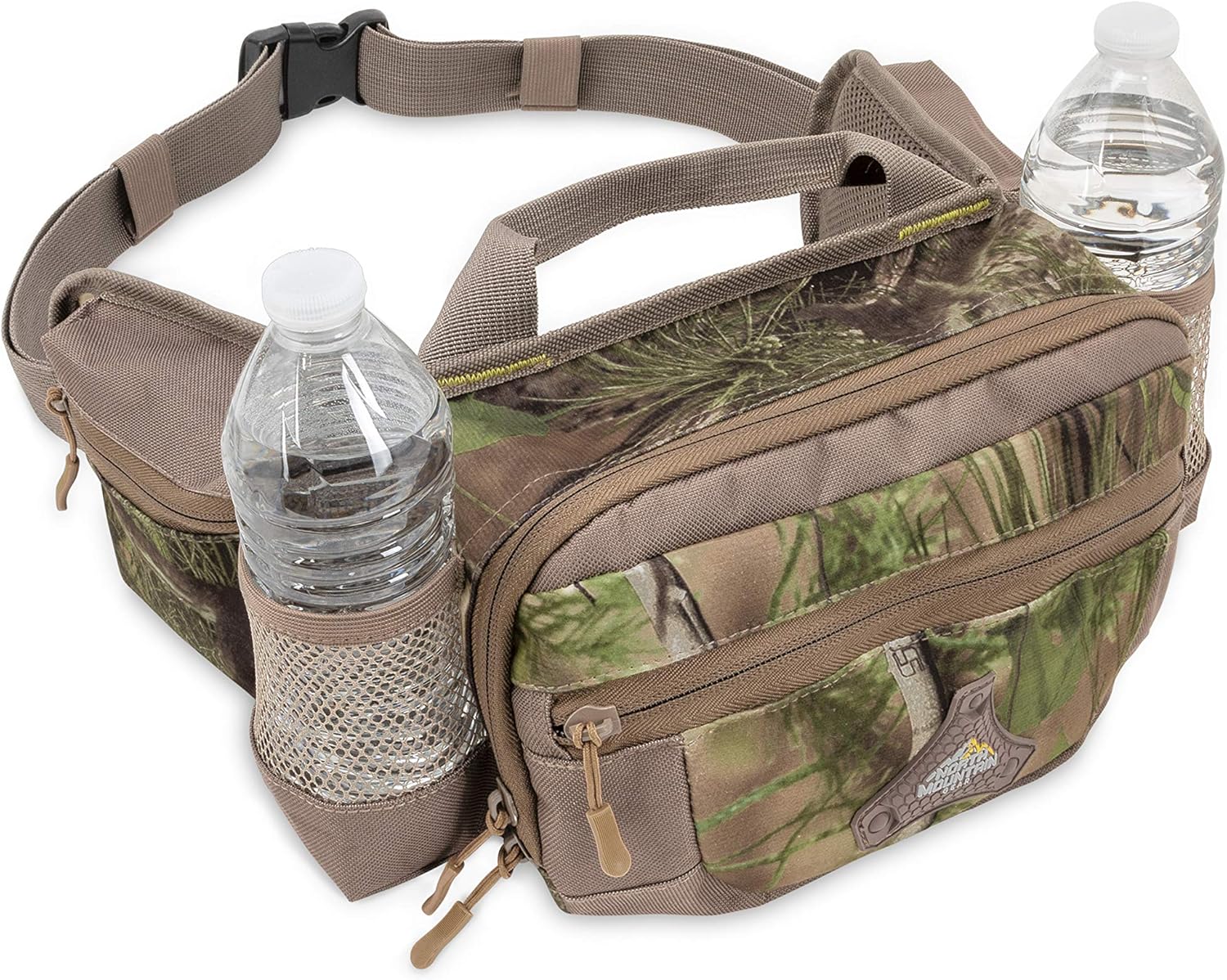 North Mountain Gear Camouflage Fanny Pack - Lightweight & Waterproof Hunting Waist Pack For Outdoor, Hiking Camping Accessories - Image 2