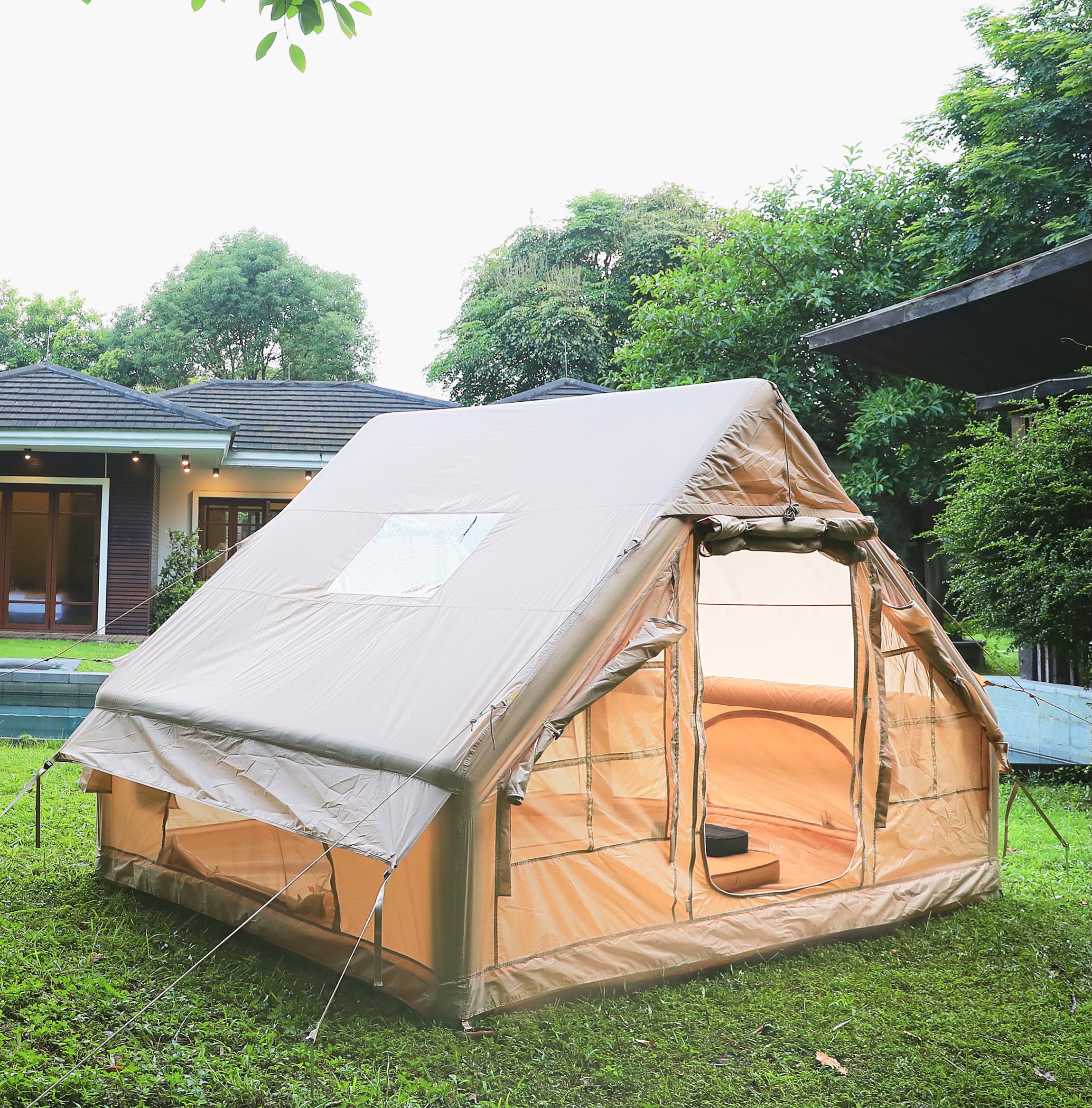Quick Setup Aufblasbares Campingzelt mit Pumpe
