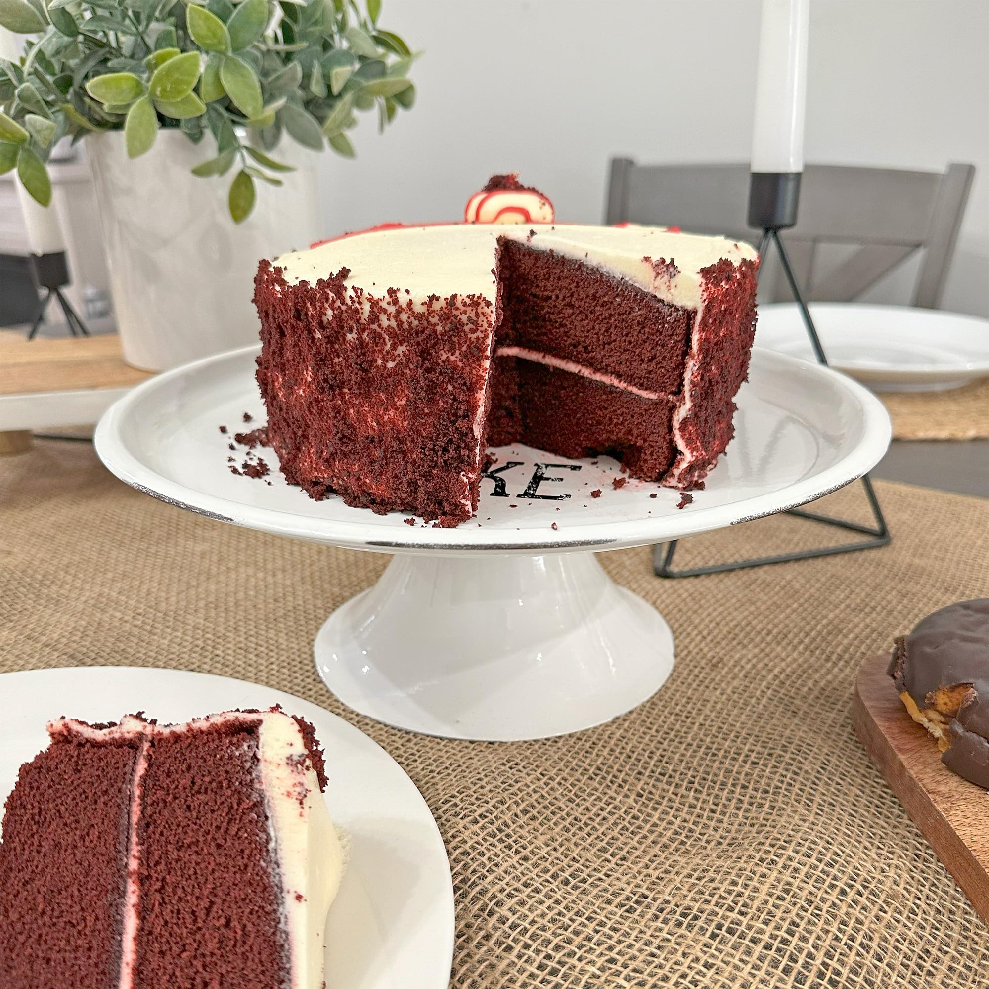 Cake Decorating Vintage Style Cake Stand Auldhome Design Rustic