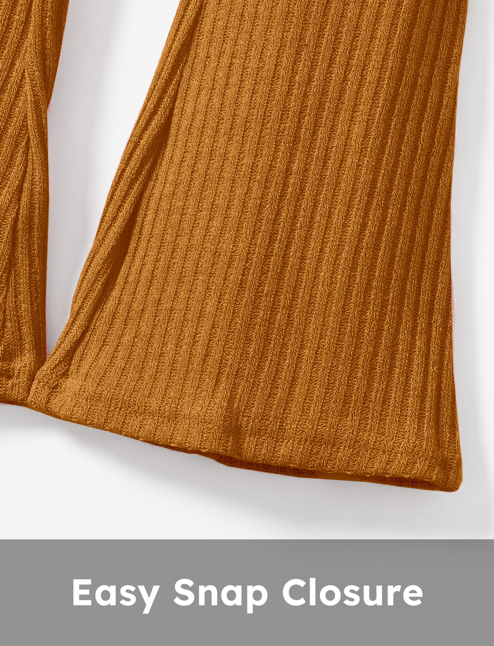 PATPAT Vestiti Neonato Femmina - Body Manica Lunga Neonato + Pantaloni Svasati + Fascia per Capelli, Body Neonata, Tuta Bambino, Regalo per Neonata Femmina, Neonata Femmina 0-18 mesi