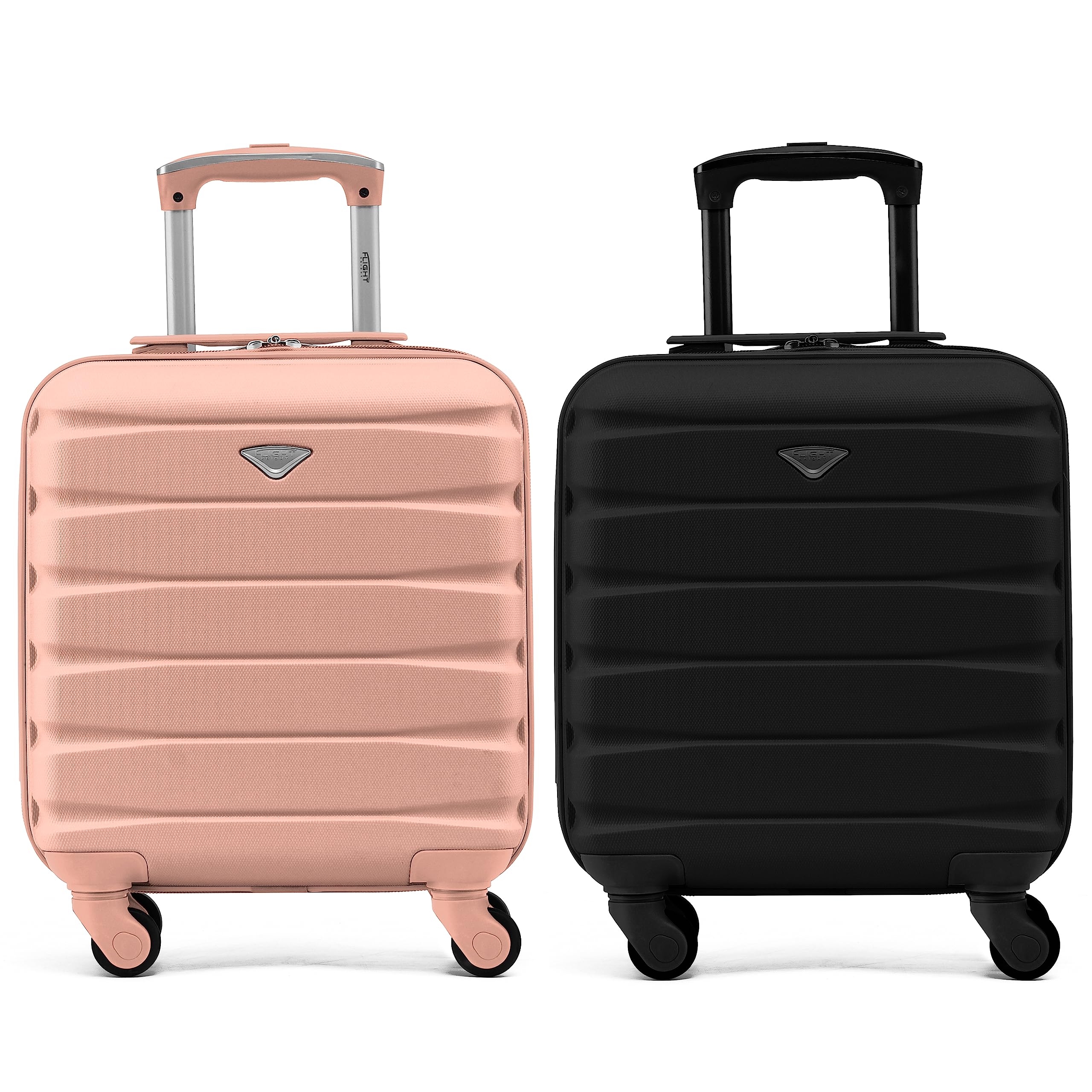 Flight Knight Suitcase Set of 2 Lightweight 4 Wheel ABS Hard Case Cabin Carry On Hand Luggage Approved for Over 100 Airlines Including easyJet, British Airways, Ryanair & Many More 55x35x20cm — view 127